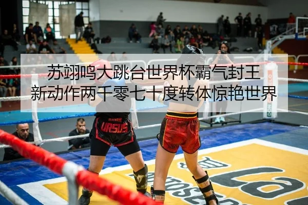 苏翊鸣大跳台世界杯霸气封王 新动作两千零七十度转体惊艳世界